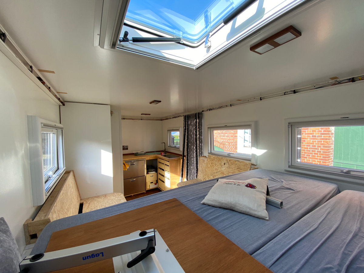 GFK Kabine von Innen GFK Kabine von Innen