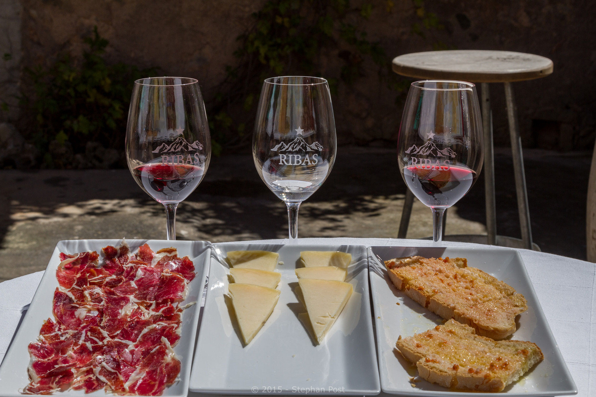 Weinprobe auf dem Weingut ”Bodega Ribas” Weinprobe auf dem Weingut ”Bodega Ribas”